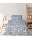 DAS KIDS ΚΟΥΒΕΡΤΑ FLEECE 160Χ220 4900 GREY, WHITE