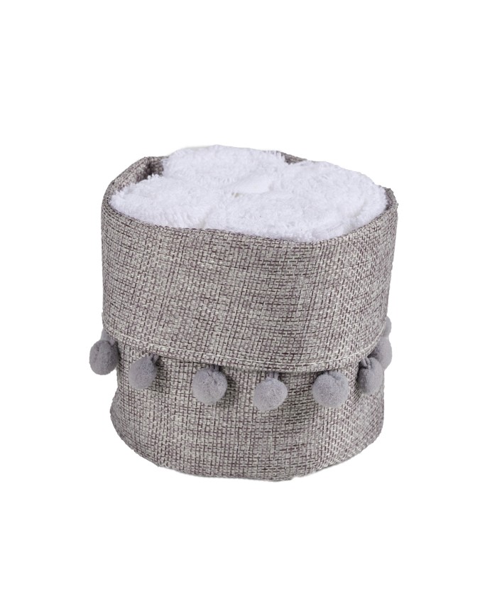 DAS HOME ΣΕΤ ΠΕΤΣΕΤΕΣ 4ΤΕΜΑΧΙΩΝ SOFT 4012 WHITE
