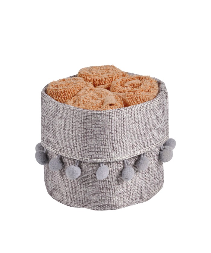 DAS HOME ΣΕΤ ΠΕΤΣΕΤΕΣ 4ΤΕΜΑΧΙΩΝ SOFT 4013 TERACOTTA