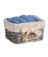 DAS HOME ΣΕΤ ΠΕΤΣΕΤΕΣ 4ΤΕΜΑΧΙΩΝ SOFT 4004 BLUE