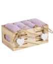 DAS HOME ΣΕΤ ΠΕΤΣΕΤΕΣ 4ΤΕΜΑΧΙΩΝ SOFT 4007 LILAC