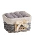 DAS HOME ΣΕΤ ΠΕΤΣΕΤΕΣ 4ΤΕΜΑΧΙΩΝ SOFT 4001 GREY