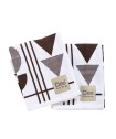 DAS HOME ΣΕΤ ΠΟΤΗΡΟΠΑΝΑ 2ΤΜΧ 40Χ60 0740 GREY, WHITE