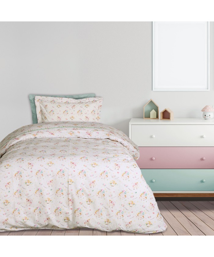 DAS KIDS ΣΕΤ ΣΕΝΤΟΝΙΑ ΜΟΝΑ 4919 MINT, PINK, WHITE