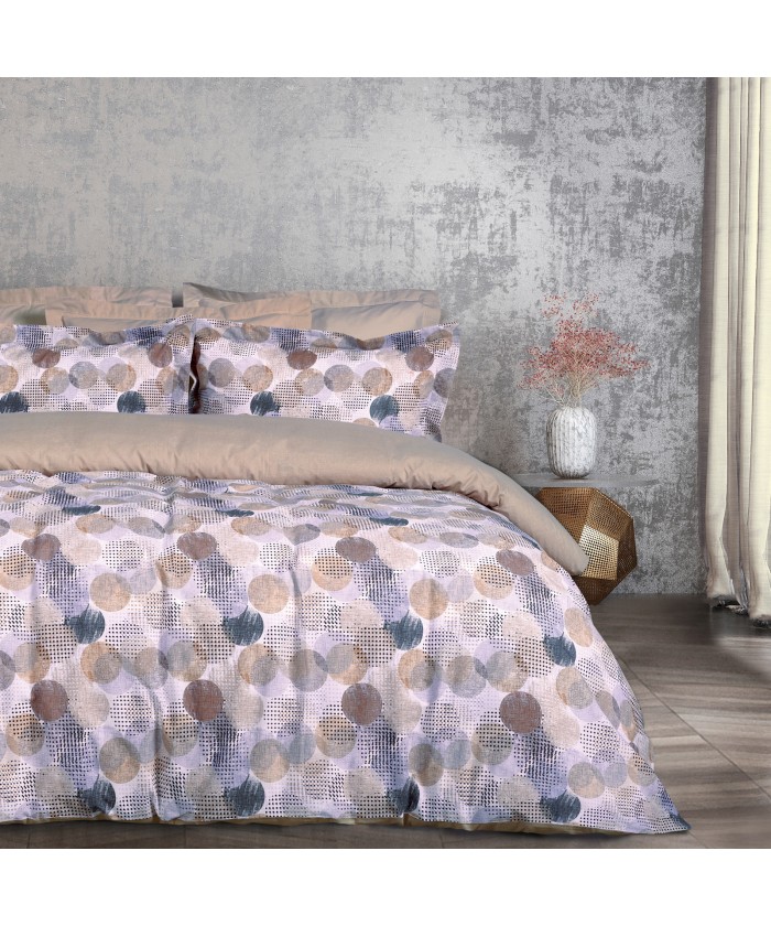 DAS HOME ΣΕΤ ΣΕΝΤΟΝΙΑ ΜΟΝΑ ΜΕ ΛΑΣΤΙΧΟ CASUAL 5426 BEIGE, BLACK, TAUPE