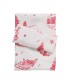 DAS HOME CHRISTMAS RUNNER 45Χ140 0772 ECRU, RED