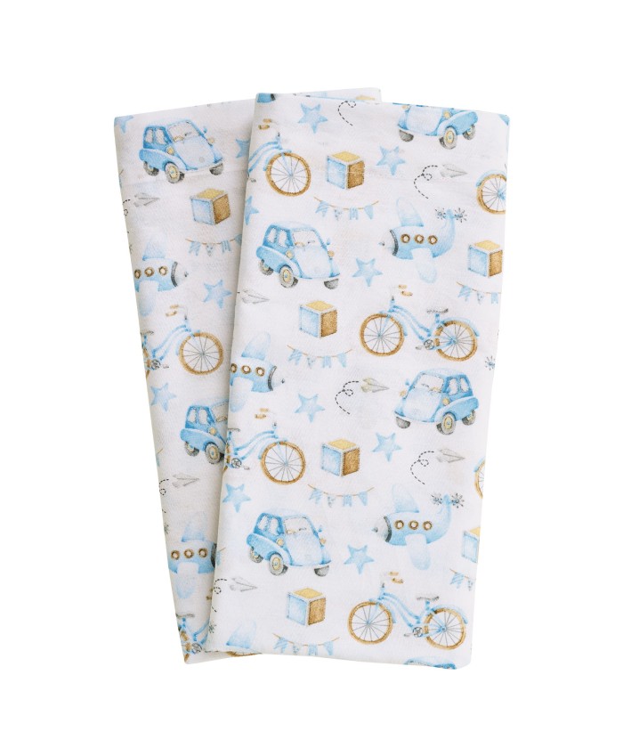 DAS BABY ΣΕΤ ΣΕΝΤΟΝΙΑ ΛΙΚΝΟΥ FUN 4918 BLUE, OCHRE, WHITE