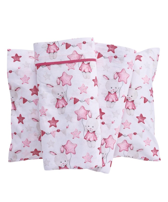 DAS BABY ΣΕΤ ΣΕΝΤΟΝΙΑ FUN 4917 PINK, WHITE