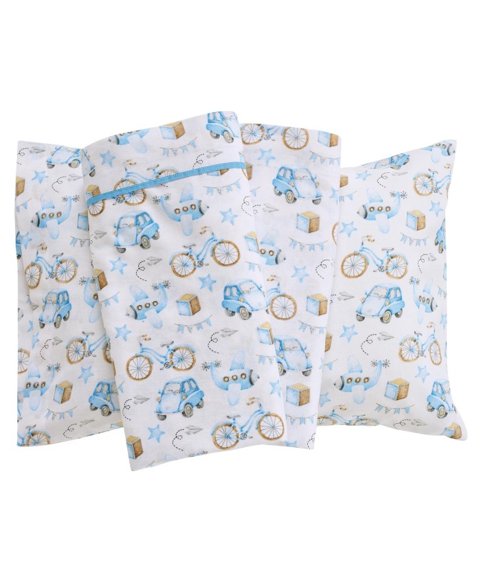 DAS BABY ΣΕΤ ΣΕΝΤΟΝΙΑ FUN 4918 BLUE, OCHRE, WHITE