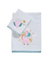 DAS BABY ΣΕΤ ΠΕΤΣΕΤΕΣ 2 ΤΕΜΑΧΙΩΝ ΚΕΝΤΗΤΕΣ FUN 4919 MINT, PINK, WHITE