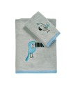 DAS BABY ΣΕΤ ΠΕΤΣΕΤΕΣ 2 ΤΕΜΑΧΙΩΝ ΚΕΝΤΗΤΕΣ FUN 4914 BLUE, GREY