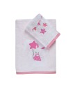 DAS BABY ΣΕΤ ΠΕΤΣΕΤΕΣ 2 ΤΕΜΑΧΙΩΝ ΚΕΝΤΗΤΕΣ FUN 4917 PINK, WHITE