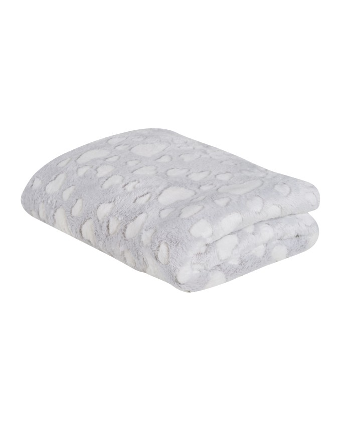 DAS BABY ΚΟΥΒΕΡΤΑ FLEECE 75X100 RELAX 4909 LIGHT GREY