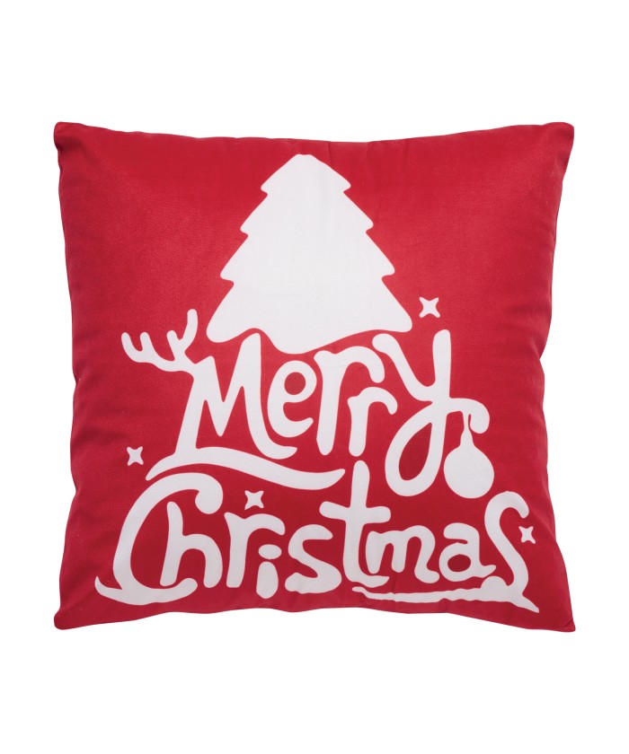 DAS HOME CHRISTMAS ΜΑΞΙΛΑΡΙ ΦΙΓΟΥΡΑΣ 45X45 0770 RED