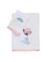 DAS BABY ΣΕΤ ΠΕΤΣΕΤΕΣ 2 ΤΕΜΑΧΙΩΝ ΚΕΝΤΗΤΕΣ FUN 4915 PINK, WHITE