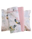 DAS BABY ΣΕΤ ΣΕΝΤΟΝΙΑ FUN 4915 LIGHT BLUE, MINT, PINK