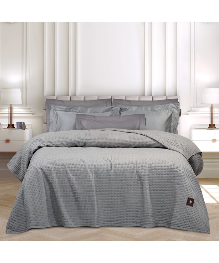 GREENWICH POLO CLUB ΚΟΥΒΕΡΤΑ ΠΙΚΕ 220X240 ESSENTIAL 3456 GREY