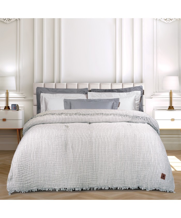 GREENWICH POLO CLUB ΚΟΥΒΕΡΤΑ 220X240 ESSENTIAL 3467 GREY