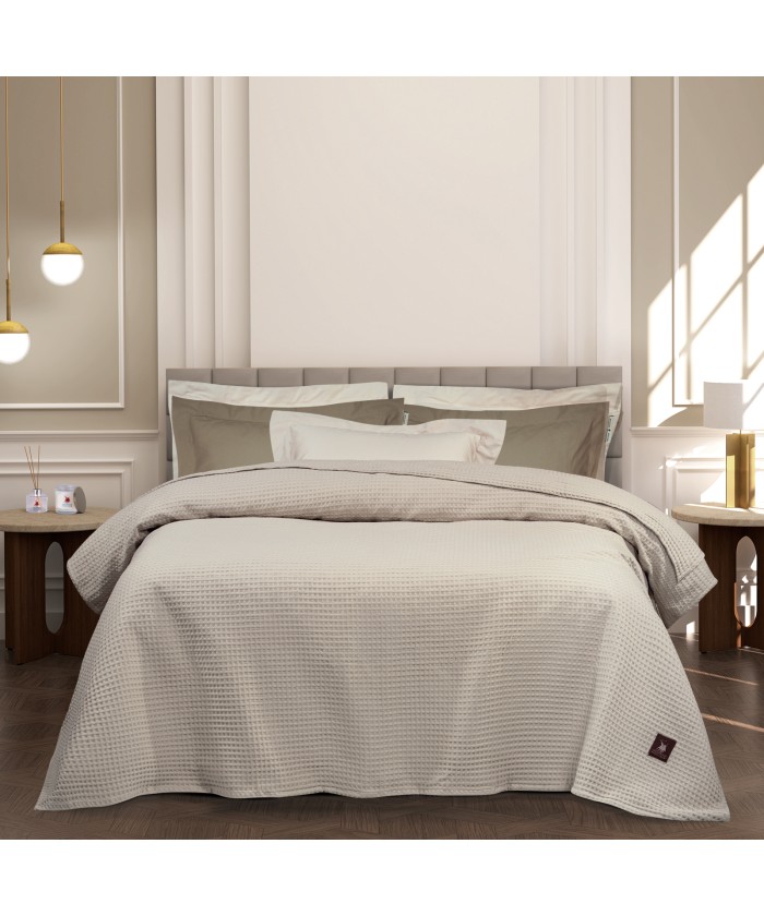 GREENWICH POLO CLUB ΚΟΥΒΕΡΤΑ ΠΙΚΕ 220X240 ESSENTIAL 3454 TAUPE