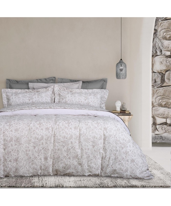 DAS HOME ΣΕΤ ΣΕΝΤΟΝΙΑ ΜΟΝΑ DAILY 9620 ECRU, GREY
