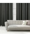 DAS HOME ΚΟΥΡΤΙΝΑ ΜΕ ΚΡΙΚΟΥΣ 140Χ270 2261 ΓΚΡΙ ΣΚΟΥΡΟ