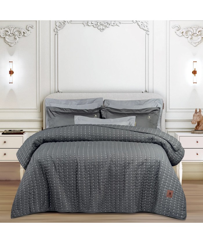 GREENWICH POLO CLUB ΚΟΥΒΕΡΛΙ KING 3465 DARK GREY