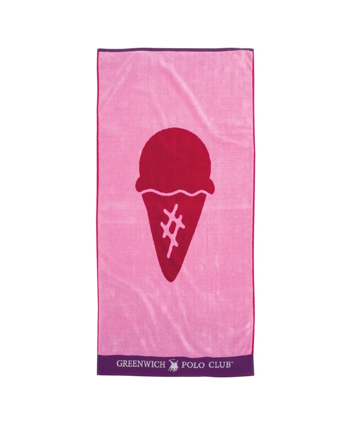 GREENWICH POLO CLUB JUNIOR ΠΕΤΣΕΤΑ ΘΑΛΑΣΣΗΣ 70Χ140 3900 PINK