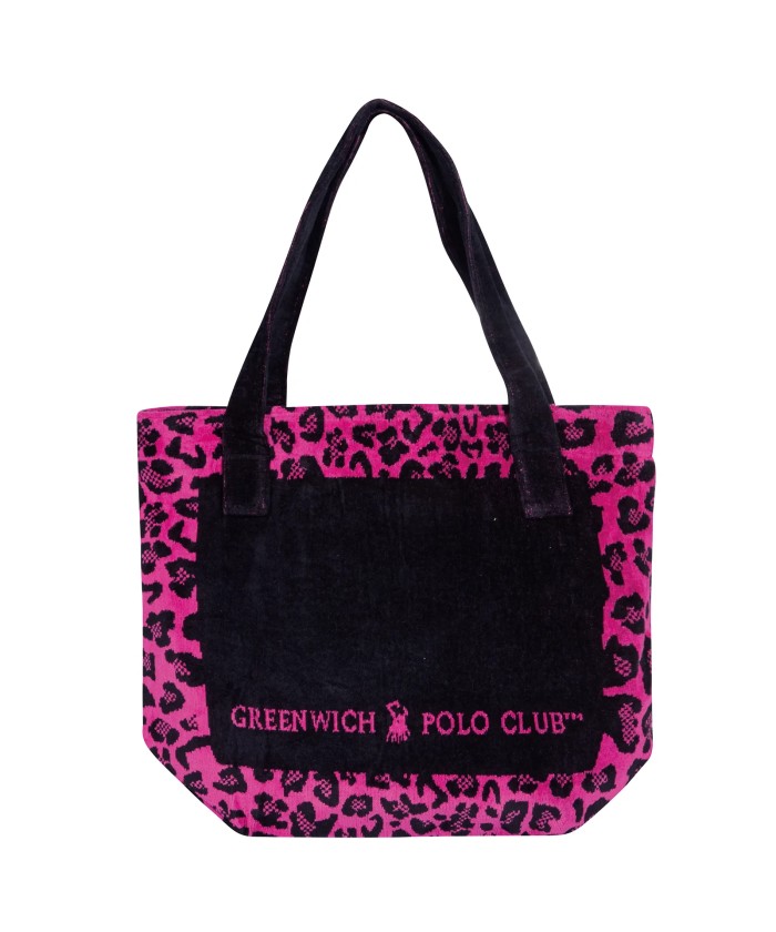 GREENWICH POLO CLUB ΤΣΑΝΤΑ ΘΑΛΑΣΣΗΣ 55Χ40 3863 BLACK, FUSCHIA