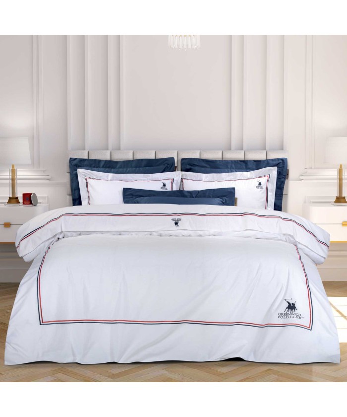GREENWICH POLO CLUB ΣΕΤ ΣΕΝΤΟΝΙΑ KING 2173 ΛΕΥΚΟ