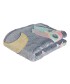 DAS BABY ΚΟΥΒΕΡΤΑ FLEECE 110Χ150 RELAX 4864 ΓΚΡΙ, ΚΙΤΡΙΝΟ, ΡΟΖ