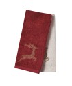 DAS HOME CHRISTMAS ΠΟΤΗΡΟΠΑΝΑ ΣΕΤ 2ΤΜΧ 40X60 0700 IVORY, RED