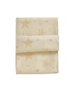 DAS HOME CHRISTMAS ΤΡΑΠΕΖΟΜΑΝΤΗΛΟ 140Χ220 0717 ΜΠΕΖ, ΧΡΥΣΟ