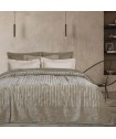 DAS HOME ΚΟΥΒΕΡΤΑ VELOUR ΥΠΕΡΔΙΠΛΗ 1350 TAUPE