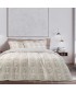 DAS HOME ΚΟΥΒΕΡΛΙ ΜΟΝΟ CASUAL 5405 ΚΡΕΜ, ΜΠΕΖ