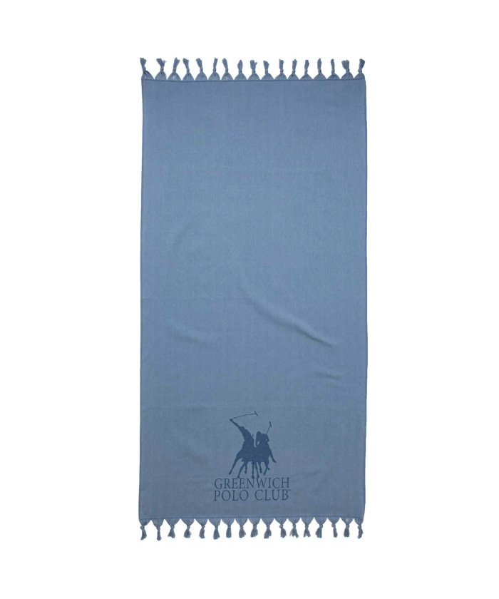 GREENWICH POLO CLUB ΠΕΤΣΕΤΑ-ΠΑΡΕΟ 90Χ170 3795 BLUE