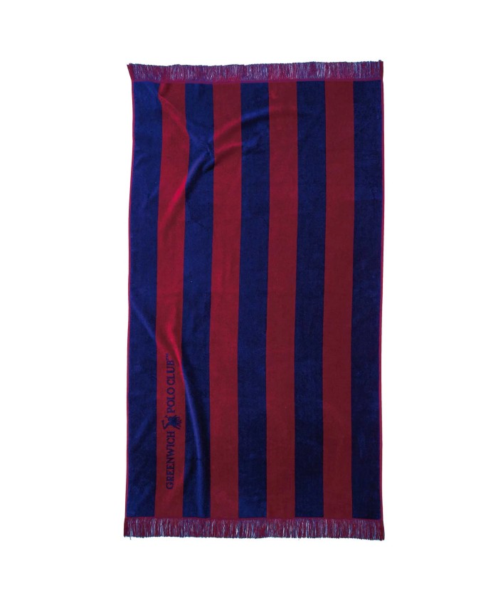 GREENWICH POLO CLUB ΠΕΤΣΕΤΑ ΘΑΛΑΣΣΗΣ 90Χ170 3724 BLUE, RED