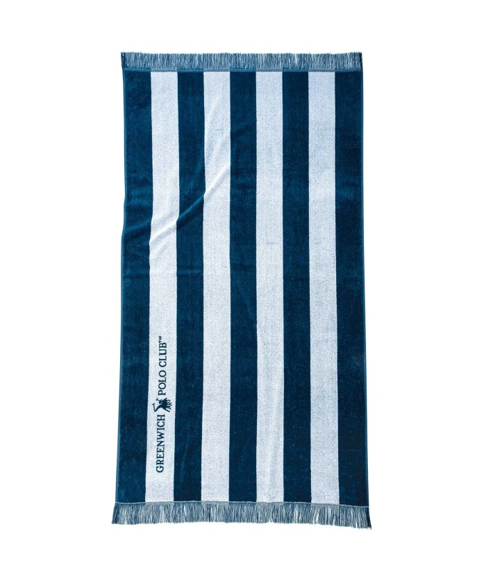 GREENWICH POLO CLUB ΠΕΤΣΕΤΑ ΘΑΛΑΣΣΗΣ 90Χ170 3725 BLUE, WHITE