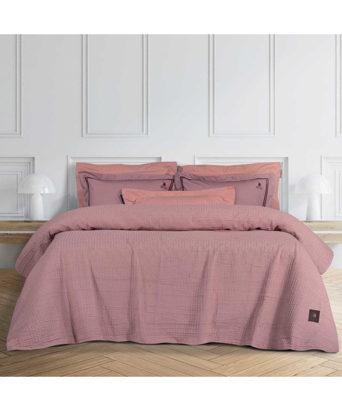 GREENWICH POLO CLUB ΚΟΥΒΕΡΤΑ ΠΙΚΕ 230X250 ESSENTIAL 3402 ΡΟΖ