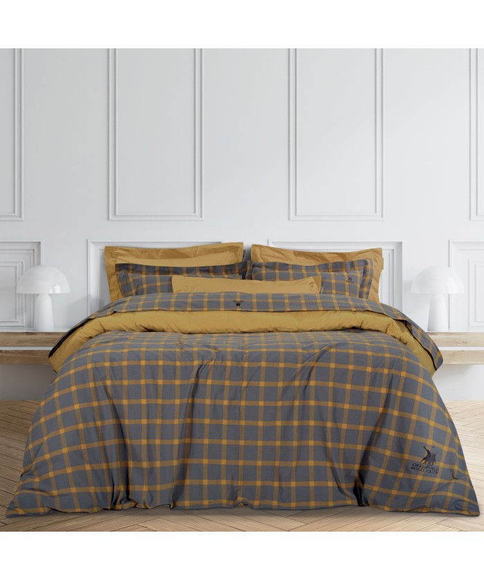 GREENWICH POLO CLUB ΣΕΤ ΣΕΝΤΟΝΙΑ ΥΠΕΡΔΙΠΛΑ ESSENTIAL 2147 OCHRE