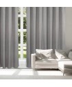 DAS HOME ΚΟΥΡΤΙΝΑ ΜΕ ΚΡΙΚΟΥΣ 140Χ270 2244 ΓΚΡΙ ΣΚΟΥΡΟ