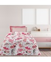 DAS KIDS ΚΟΥΒΕΡΛΙ ΜΟΝΟ 4856 PINK, WHITE