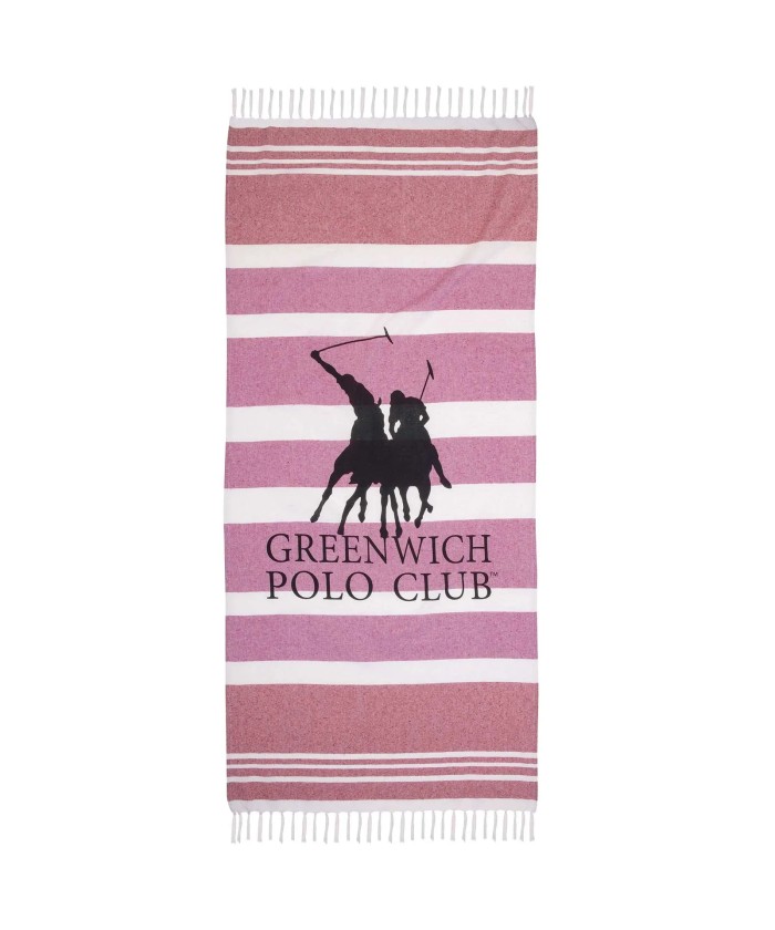 GREENWICH POLO CLUB ΠΕΤΣΕΤΑ-ΠΑΡΕΟ 80Χ170 3842 PINK
