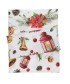 DAS HOME CHRISTMAS RUNNER 45Χ140 0624 ΚΟΚΚΙΝΟ, ΜΠΕΖ, ΧΡΥΣΟ
