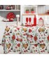 DAS HOME CHRISTMAS RUNNER 45Χ140 0624 ΚΟΚΚΙΝΟ, ΜΠΕΖ, ΧΡΥΣΟ
