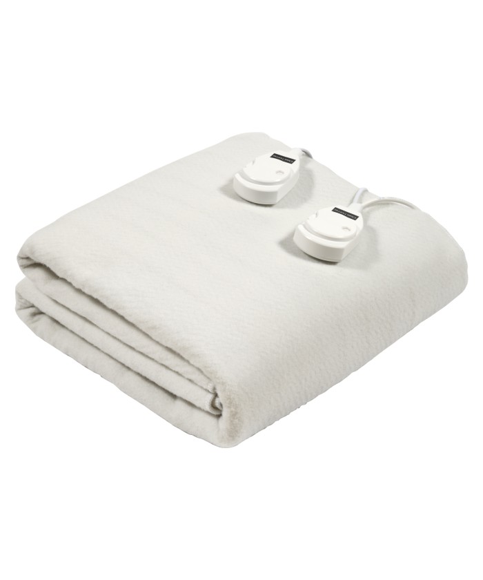 DAS HOME ΗΛΕΚΤΡΙΚΗ ΚΟΥΒΕΡΤΑ CLASSIC KING SIZE 0487 ECRU