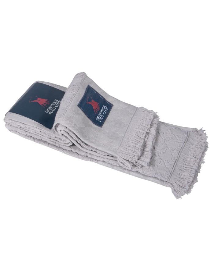 GREENWICH POLO CLUB ΠΕΤΣΕΤΕΣ ΚΟΥΖΙΝΑΣ ΣΕΤ 2TMX 40Χ60 2699 GREY