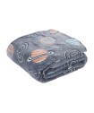 DAS BABY ΚΟΥΒΕΡΤΑ FLEECE 80X110 RELAX 4834 ΚΙΤΡΙΝΟ, ΜΠΛΕ