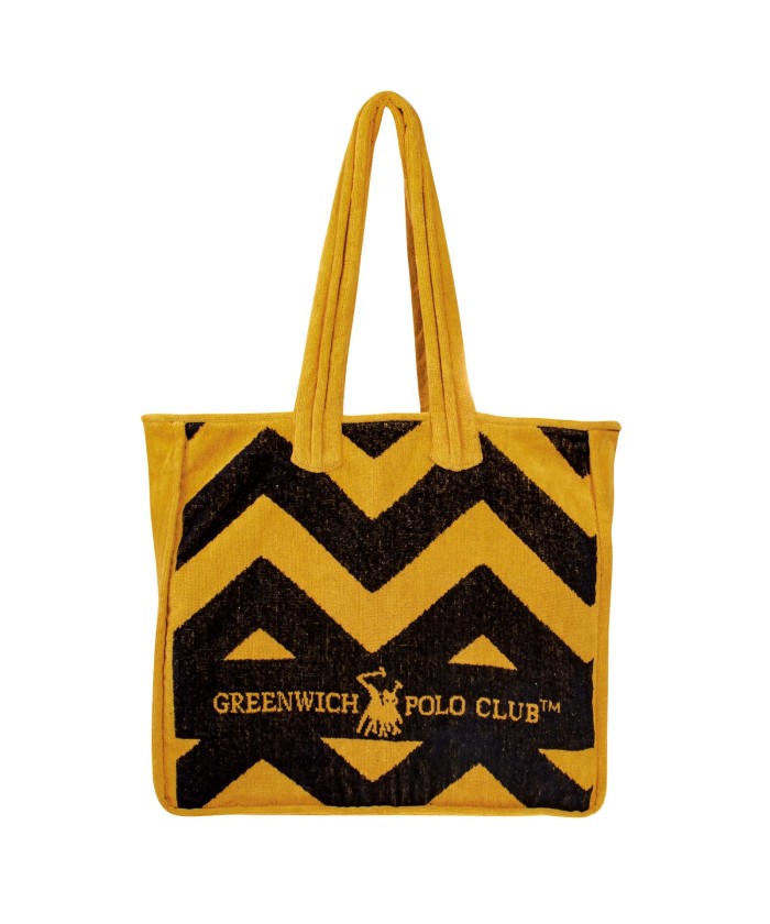 GREENWICH POLO CLUB ΤΣΑΝΤΑ ΘΑΛΑΣΣΗΣ 42Χ45 3650 BLACK, OCHRE