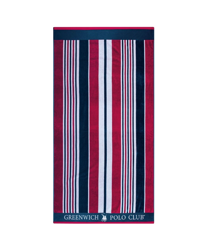 GREENWICH POLO CLUB ΠΕΤΣΕΤΑ ΘΑΛΑΣΣΗΣ 90Χ180 3632 BLUE, RED, WHITE