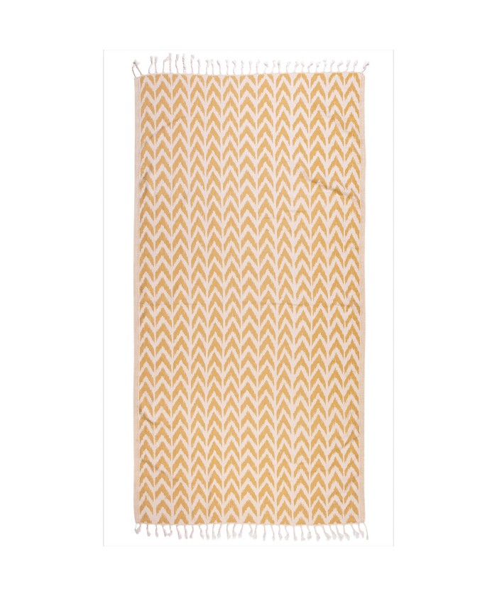 GREENWICH POLO CLUB ΠΕΤΣΕΤΑ-ΠΑΡΕΟ 80Χ180 3685 OCHRE